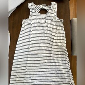 J. Crew Factory Striped Sleeveless Dress